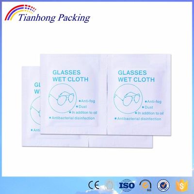 Aluminiumfolie-Laminationspapierbeutel für Brillen/Bildschirme/Linsenreinigung