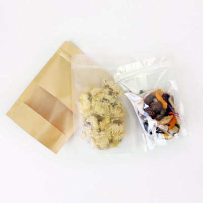 Öko-freundliche Chips Snack Heat Seal Tasche mit Gravure Druck und Versiegelung Griff