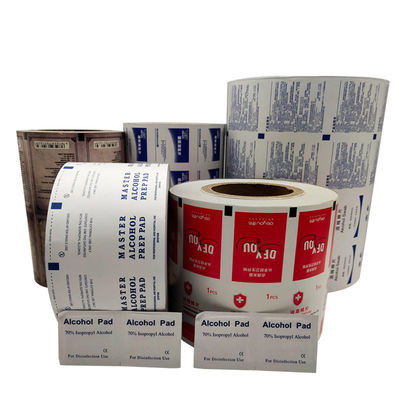 Einwegpapier aus medizinischer Aluminiumfolie für die Alkoholpräparation