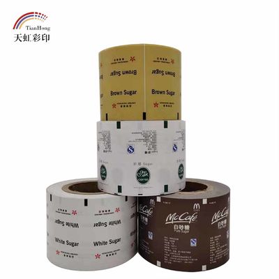 PE-beschichtete Papierrolle für Zucker/Salz/Kaffee/Nüsse/Pfefferverpackungen