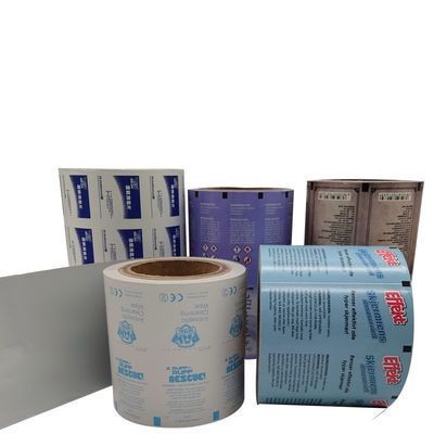 Pharmazeutika Aluminiumfolie Papier für Desinfektionstücher Nasse Wippe Pack Lösung