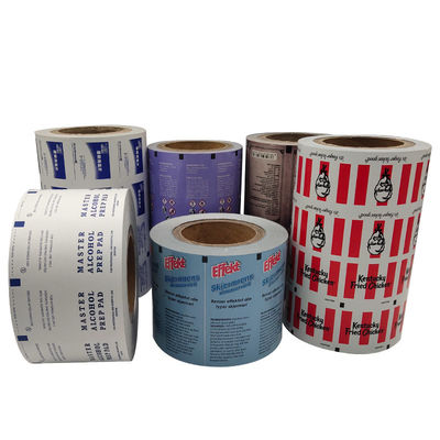 Pharmazeutika Aluminiumfolie Papier für Desinfektionstücher Nasse Wippe Pack Lösung