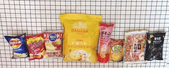Bis zu 9 Farben Bananenchips Verpackungstüte für Lays Kartoffelchips Langlebig und attraktiv
