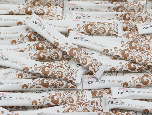 Wärmeversiegelung PE-beschichtete weiße Papierrollen für die Verpackung von Zuckerstangen