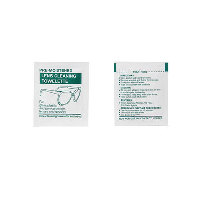 Wasserdichte Brille Reinigungspapierrolle mit Aluminiumfolie Lamination Die beste Wahl