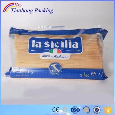 Speziell gedruckte klare Kunststoffmehl Makkaroni Pasta Spaghetti Verpackungstüte