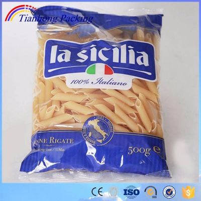 Speziell gedruckte klare Kunststoffmehl Makkaroni Pasta Spaghetti Verpackungstüte