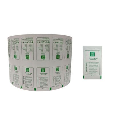 Nützliche Reinigungsmittel Verpackung Aluminiumfolie Verbundpapier für sterile Alkohol-Prep Pad/Clean Swab