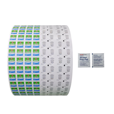 5x5cm Größe Einseitige Alkoholvorbereitungspolster Verpackungsmaterial für den Flexographischen Druck