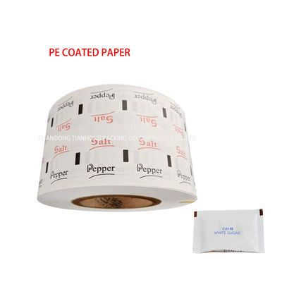PE-beschichtete Papierrollen für Zuckerpfeffer, Salzstick-Sachet-Material