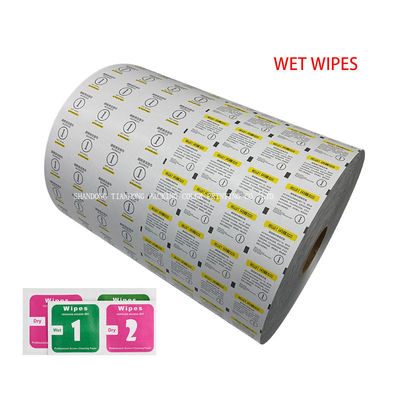 Alkoholabfertigung Pads Sachet Verpackung 73gsm Papier Pappe mit fortgeschrittener Feuchtigkeitsbarriere
