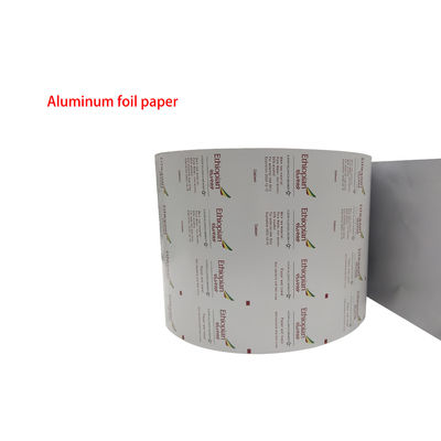 Anpassungsgröße Aluminiumfolie Papier Kunststoff Pet PE Verpackungsfilm Roll für Bzk Wipes