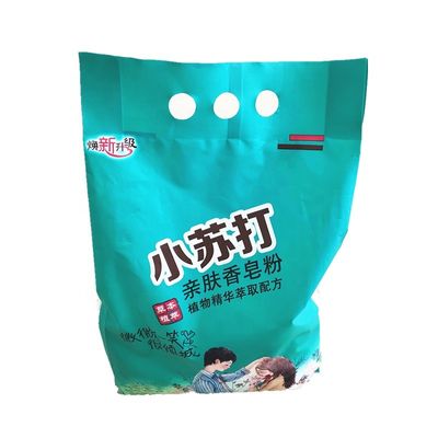 PET/PE Waschpulver-Tasche mit Gravurdruck