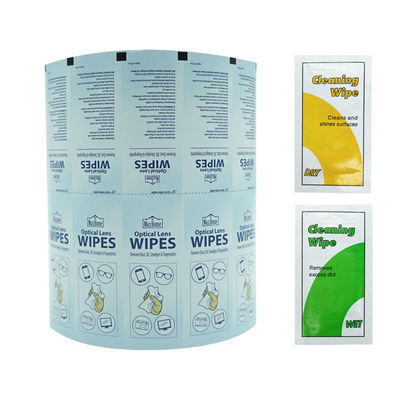 Pulpentyp Mechanische Zellstofffolie Aluminiumfolie Rollen für 75% Alkohol Pad Verpackung