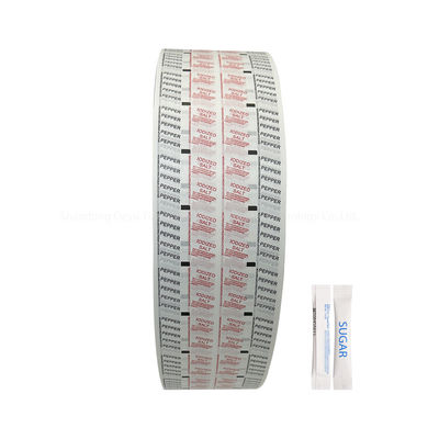 Papier Papierpapierlaminatiertes Material Salzpfeffer Verpackung Film Roll Stick Verpackung