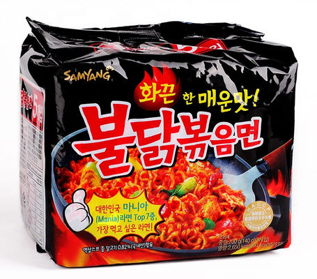 Instand Noodles Lebensmittelverpackung Farbdruck mit und kundenspezifisches Logo