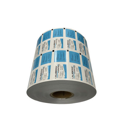 Flexographisch bedrucktes Aluminiumfoliepapier für Iod-Tücher in großen Mengen