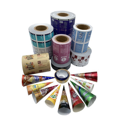 Druckart Flexographischer Druck Aluminium Eiscreme Lebensmittelverpackung für Produkte