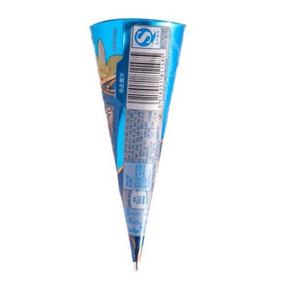 Wasserdichte Eiscreme Kegel Hülle Silbergold Aluminiumfolie Papier zur Brillensäuberung