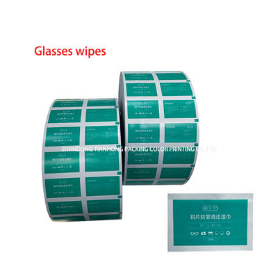 73G 83G 103G 110g 4-Schicht Bzk Wipes Roll Film Aluminiumfolie Papier für Verpackungen