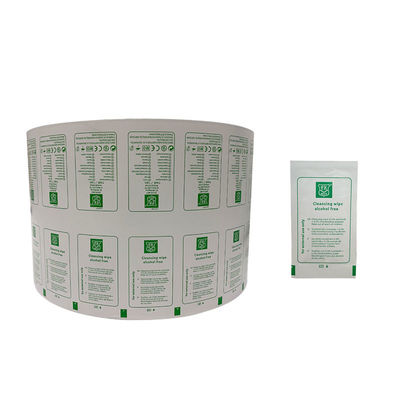 Druckbare Verpackung Bzk Antiseptische Wippe Aluminiumfolie Papier Rollfilm für komplexe Laminationsmethode