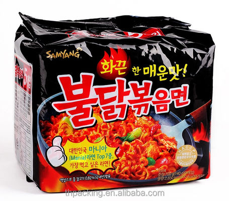 Beutel mit Ventil Nongshim Instant Noodles Verpackungstüte Logo Druck und Dauermaterial