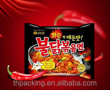 Beutel mit Ventil Nongshim Instant Noodles Verpackungstüte Logo Druck und Dauermaterial