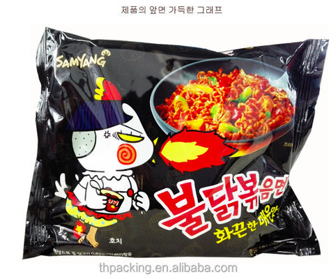 Beutel mit Ventil Nongshim Instant Noodles Verpackungstüte Logo Druck und Dauermaterial
