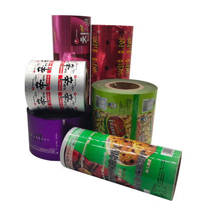 Lebensmittelverpackung aus Kunststoff-Laminat-Rollenfilm mit Aluminiumfolie