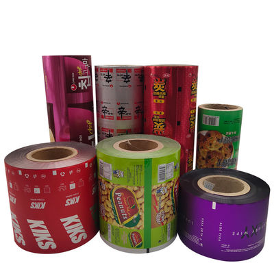 Lebensmittelverpackung aus Kunststoff-Laminat-Rollenfilm mit Aluminiumfolie