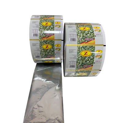 40-150 Mikron Dicke Customized Logo Laminated CPP OPP Aluminiumfolie Lebensmittelverpackung Rollen Filme