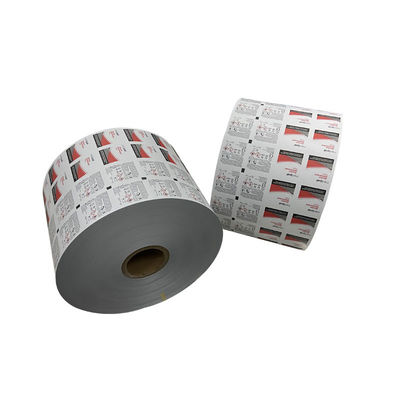 40 Mikron Aluminiumfolie Verpackungsfilmrolle für Bzk-Tücher in PE-LWC-Papier/PE-Struktur