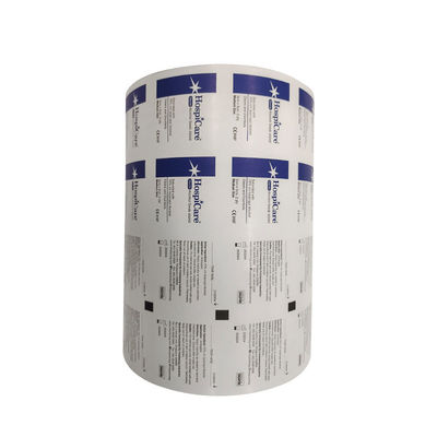 40 Mikron Aluminiumfolie Verpackungsfilmrolle für Bzk-Tücher in PE-LWC-Papier/PE-Struktur