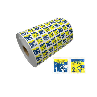65 gms VMCPP/Aluminiumfolie Papier zur Reinigung von Tüchern 30-1100 mm Breite 0-9 Druckfarbe