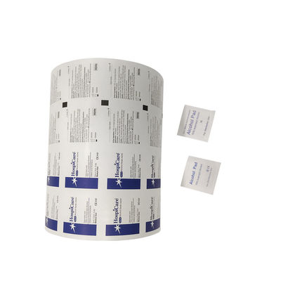 Auf Wunsch gedruckt Aluminiumfolie Papier laminierte Filmrolle mit Muster