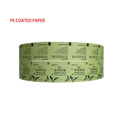 Papier Papierpapier Material Aluminiumfolie Laminationspapier für Brillenreinigung Nasstücher