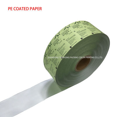 Papier Papierpapier Material Aluminiumfolie Laminationspapier für Brillenreinigung Nasstücher
