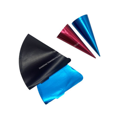 Halten Sie Eis frisch und lecker Aluminium-Kegel Hülle Folie Papier Rollen für Eis
