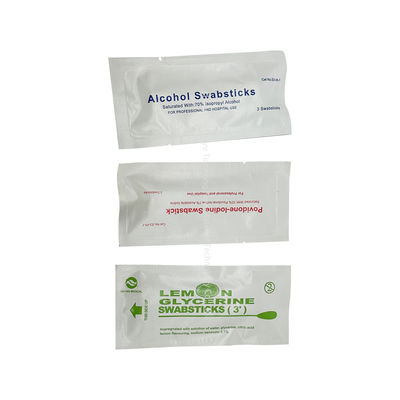 Probe Aluminiumfolie beschichtete Papierverpackungsfolie für Linsenwischer mobile Bildschirmreinigungswischer