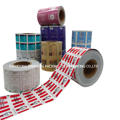 Holzzzellstoff, wasserdichte Aluminiumfolie-Folienrollen für die Verpackung von Alkoholvorbereitungs-Pads