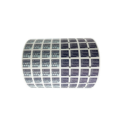 Papier, Pappe, Material Aluminium, laminierte Rollen für den flexografischen Logodruck