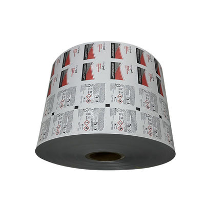 Holzzzellstoff 75% Alkohol Pad Aluminiumpapier PE Filmrolle zur Verpackung Breite 30-1100mm