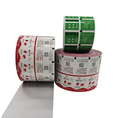 Custom Printed Logo Automatisches Verpackungsmaterial Rollfilm mit Druck