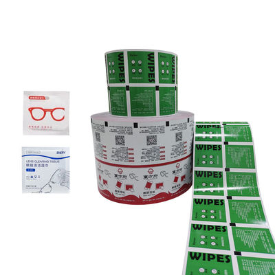 Custom Printed Logo Automatisches Verpackungsmaterial Rollfilm mit Druck