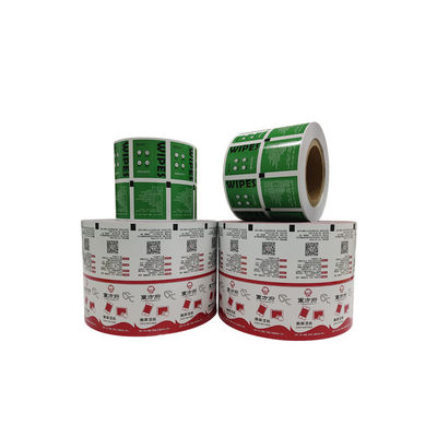 Custom Printed Logo Automatisches Verpackungsmaterial Rollfilm mit Druck