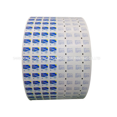 Flexographie Logo-Druck CPP OPP Aluminiumfolie Rollfilm für PE LWC Papierstruktur